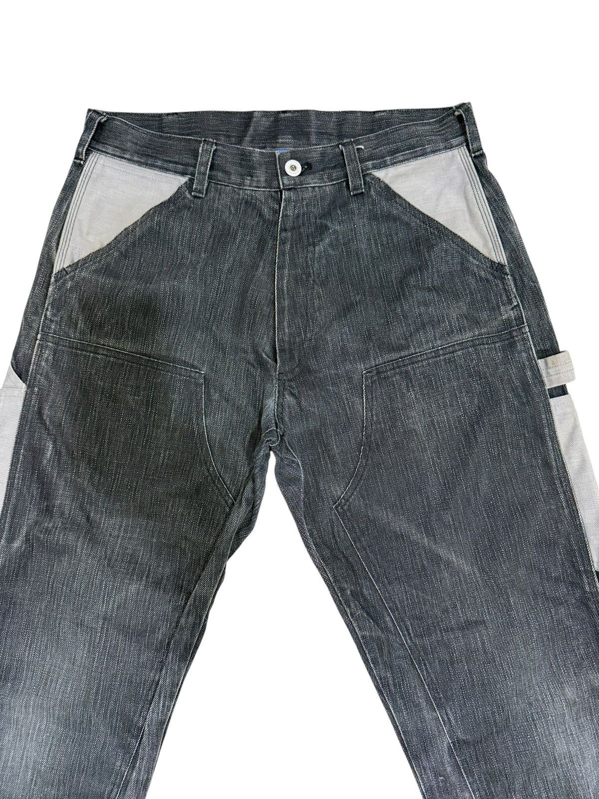 Slayer Japan Brand SLAYER GUARD FORCE Double Knee Pants Denim Style Size US 32 / EU 48 - 6 Thumbnail