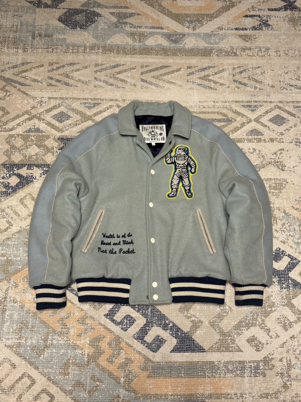 Billionaire Boys Club Billionaires Boys Club Varsity Bomber Jacket Size US L / EU 52-54 / 3 - 2 Thumbnail