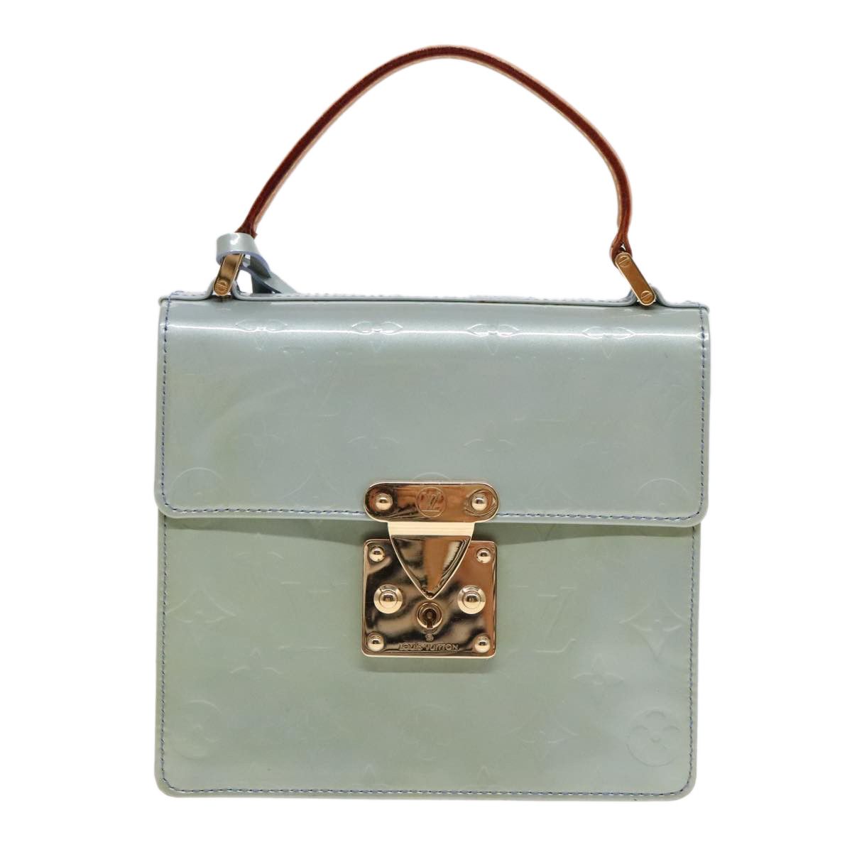 Louis Vuitton Spring Street Grey Patent Leather Handbag (Pre-Owned) Size ONE SIZE - 1 Thumbnail
