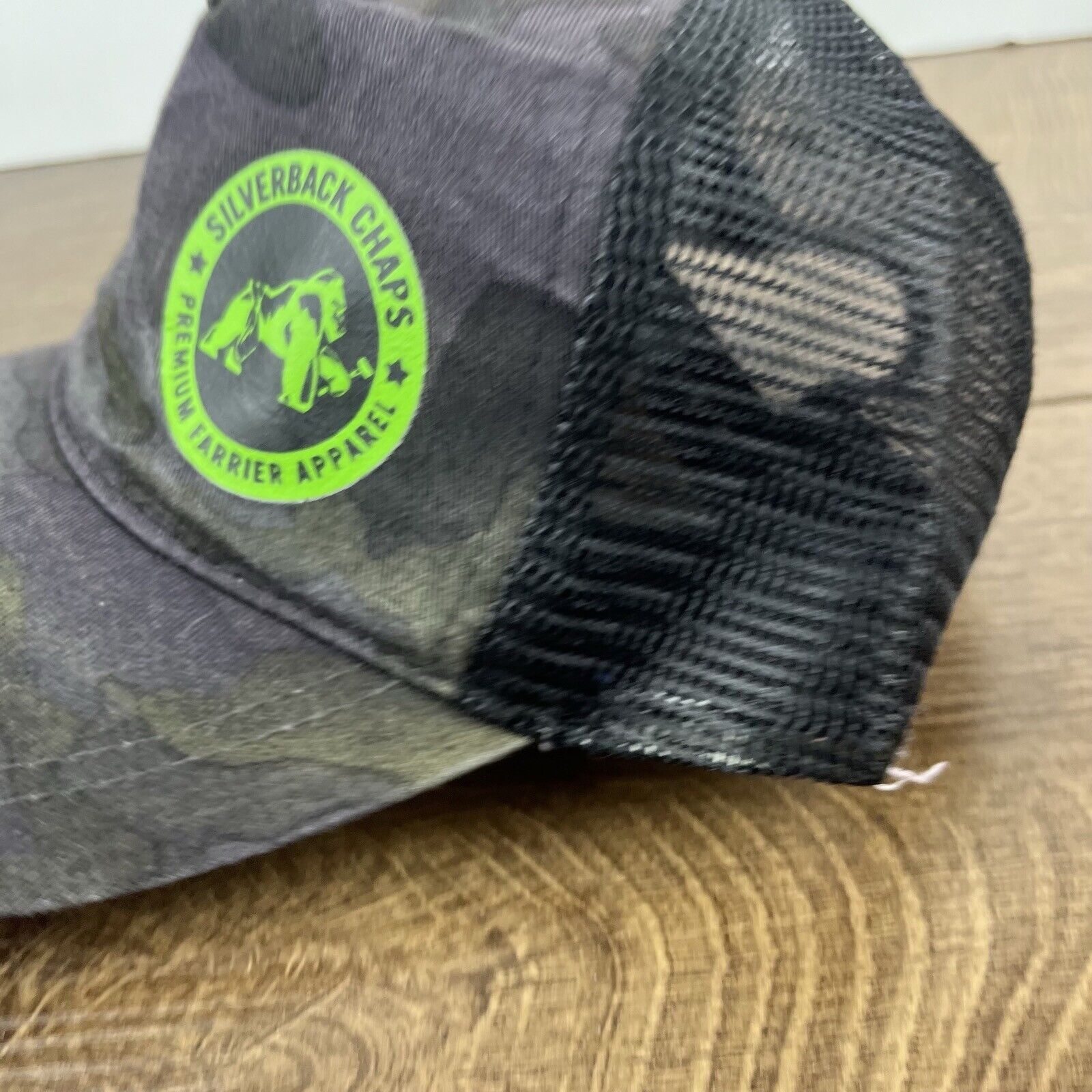 Other Silverback Chaps Hat Adjustable Hat Black Hat Adult Fit Blac Size ONE SIZE - 9 Thumbnail