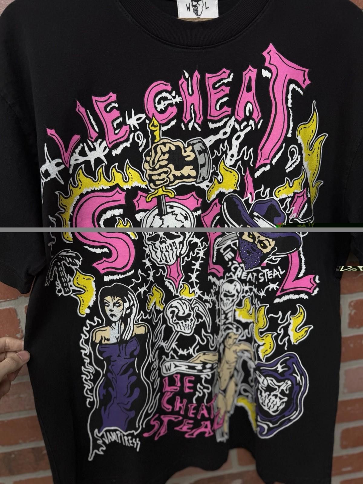 Warren Lotas Warren Lotas Black Men’s T-Shirt Pink 100% Authentic Size US M / EU 48-50 / 2 - 5 Thumbnail