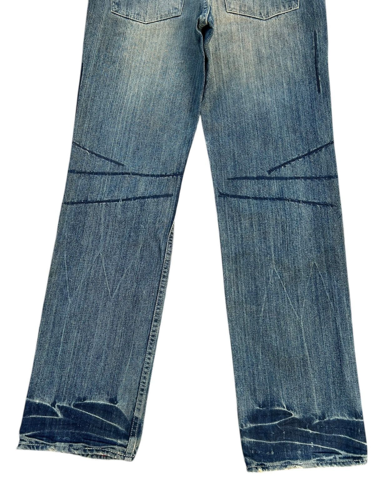 Kapital Vintage Takeo Kikuchi Japanese Distressed Denim Jeans Size US 32 / EU 48 - 8 Thumbnail