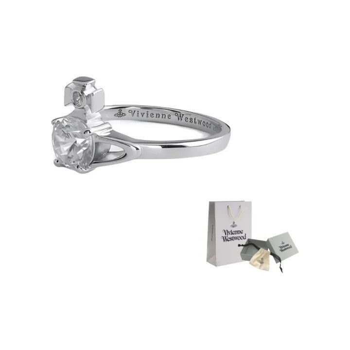 Vivienne Westwood Vivienne Westwood Reina Classic Saturn Ring Size ONE SIZE - 1 Preview