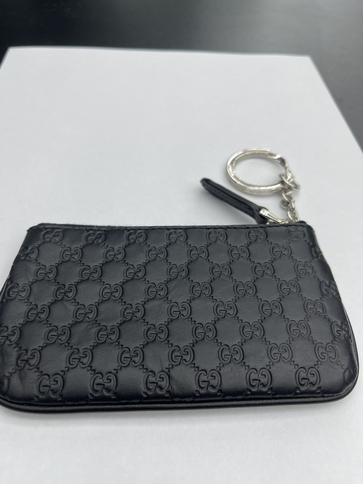 Gucci GUCCI Leather Microguccissima Key Case With Zipper Size ONE SIZE - 6 Thumbnail