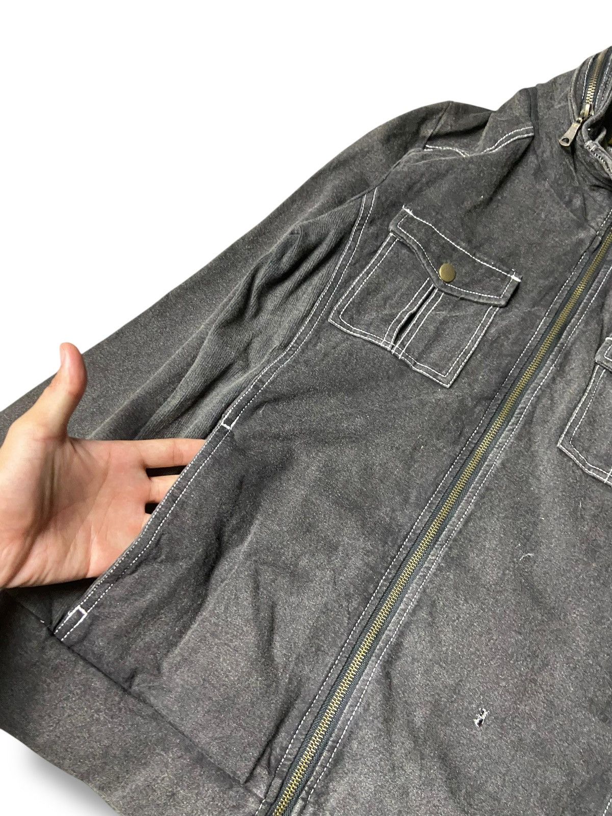 semanticdesign Semantic Design Early 2000’s Bono Zipper Jacket (159) Size US M / EU 48-50 / 2 - 2 Thumbnail