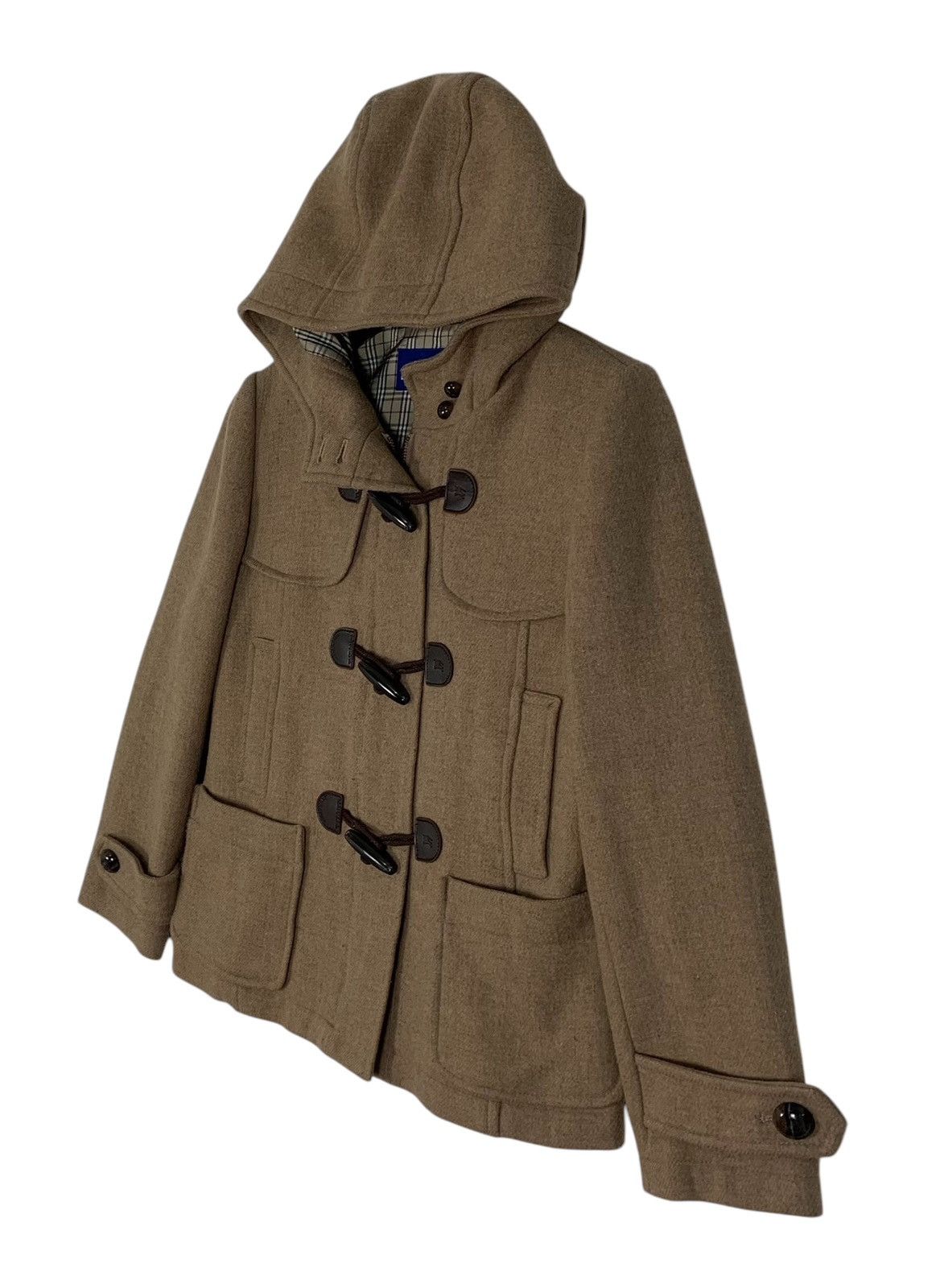 Burberry Burberry Blue Label Designer Luxury Duffle Jacket Size XS / US 0-2 / IT 36-38 - 4 Thumbnail