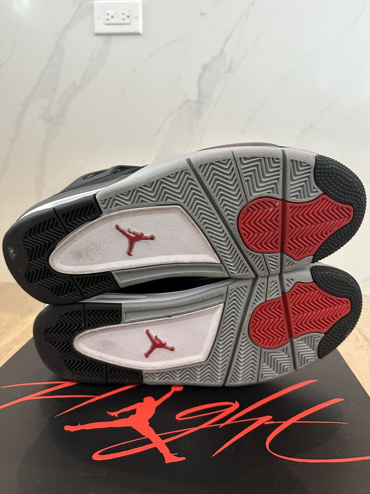 Jordan Brand Jordan 4 Retro SE Black Canvas Size US 12.5 / EU 45-46 - 6 Thumbnail