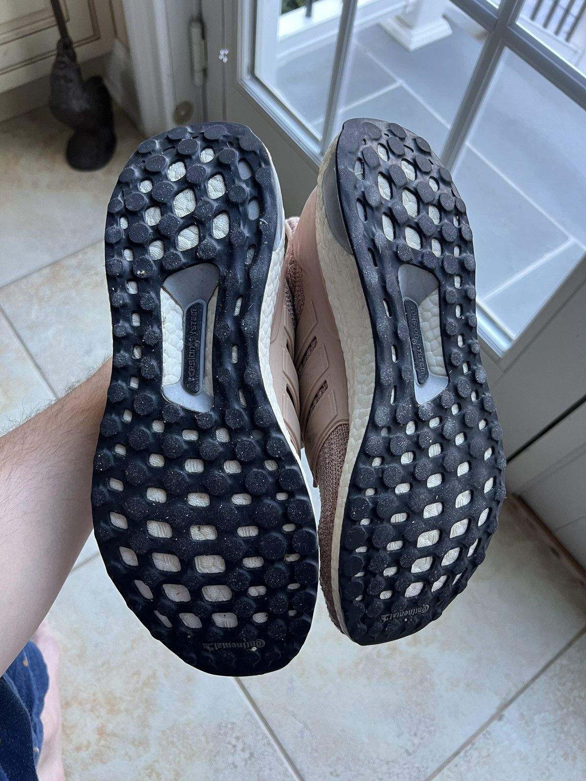 Adidas Ultra Boost Ash Peach (Missing Insoles) Size US 9.5 / IT 39.5 - 4 Thumbnail