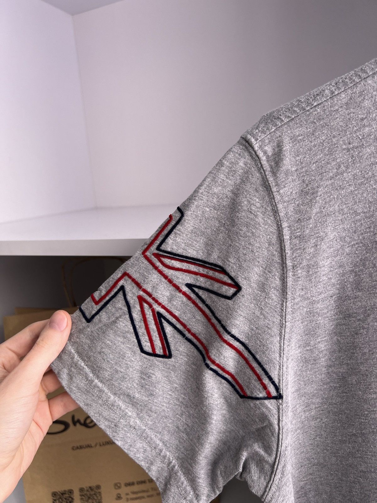 La Martina × Vintage Vintage La Martina London Y2K Gray Tee Size US L / EU 52-54 / 3 - 9 Thumbnail