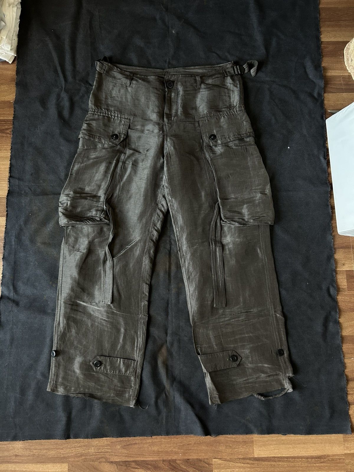 Gareth Pugh / Sculptural Zip Denim Pants1970年製ベトナムジッポー 