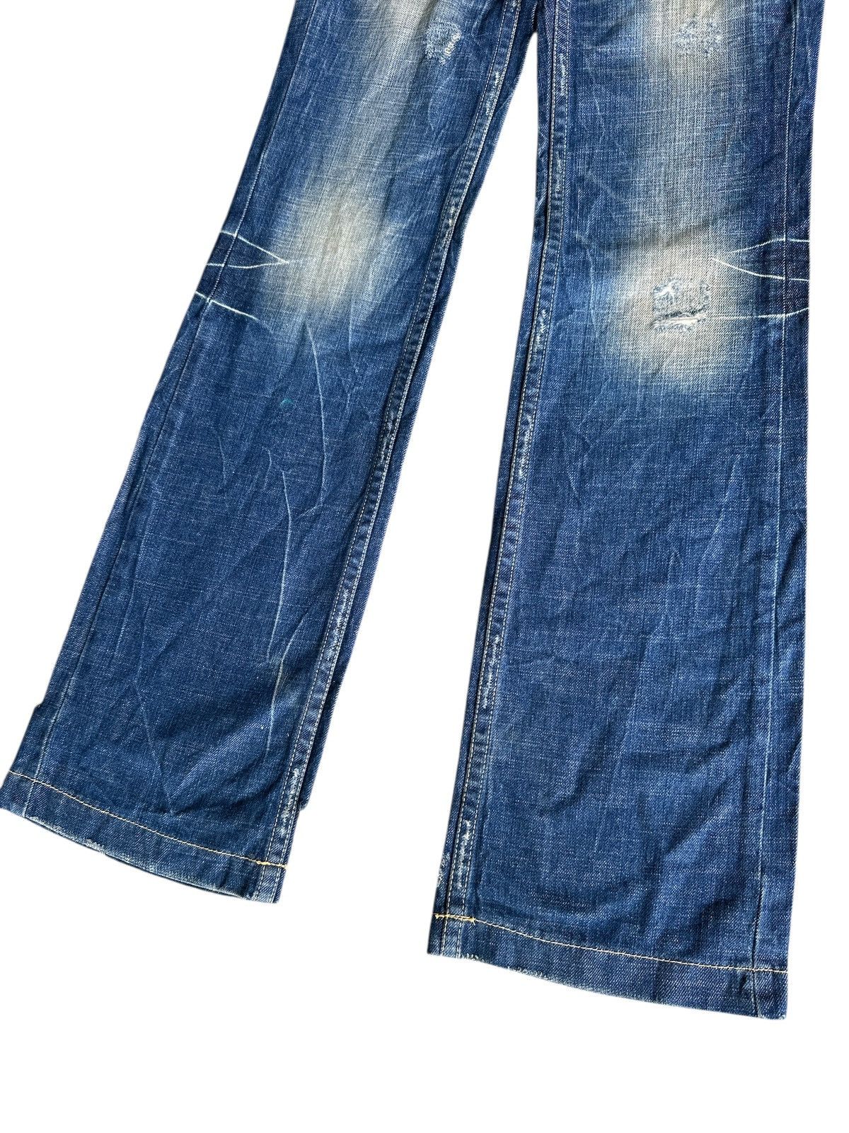 Japanese Brand Flare 💥🎌 RedPepper Bootcut BlueWashed 🎌💥 Size 28" / US 6 / IT 42 - 7 Thumbnail