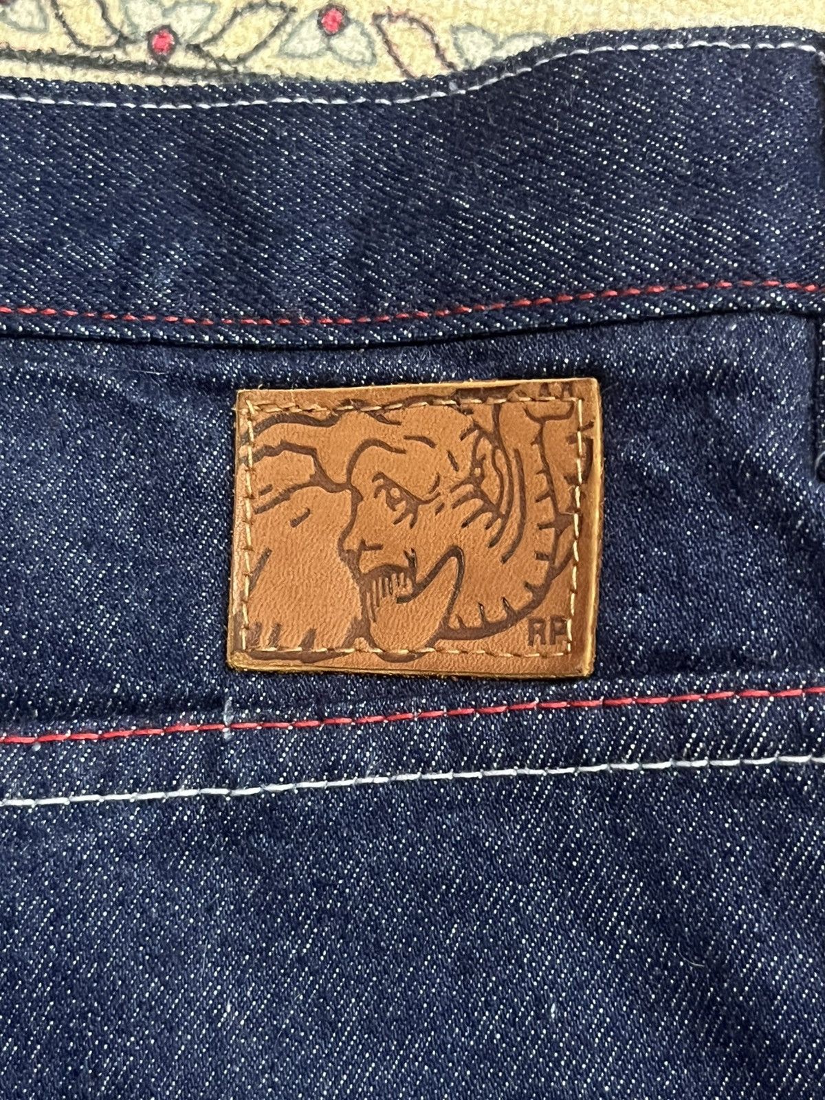 JNCO ⚡️Baggy⚡️Vintage RP55 Indigo Washed Repaired Extra Baggy Jeans Size US 38 / EU 54 - 10 Thumbnail