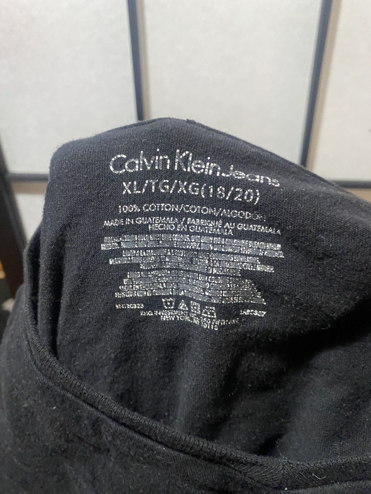 Calvin Klein Men’s Black Small Calvin Klein Tee Size US S / EU 44-46 / 1 - 2 Thumbnail