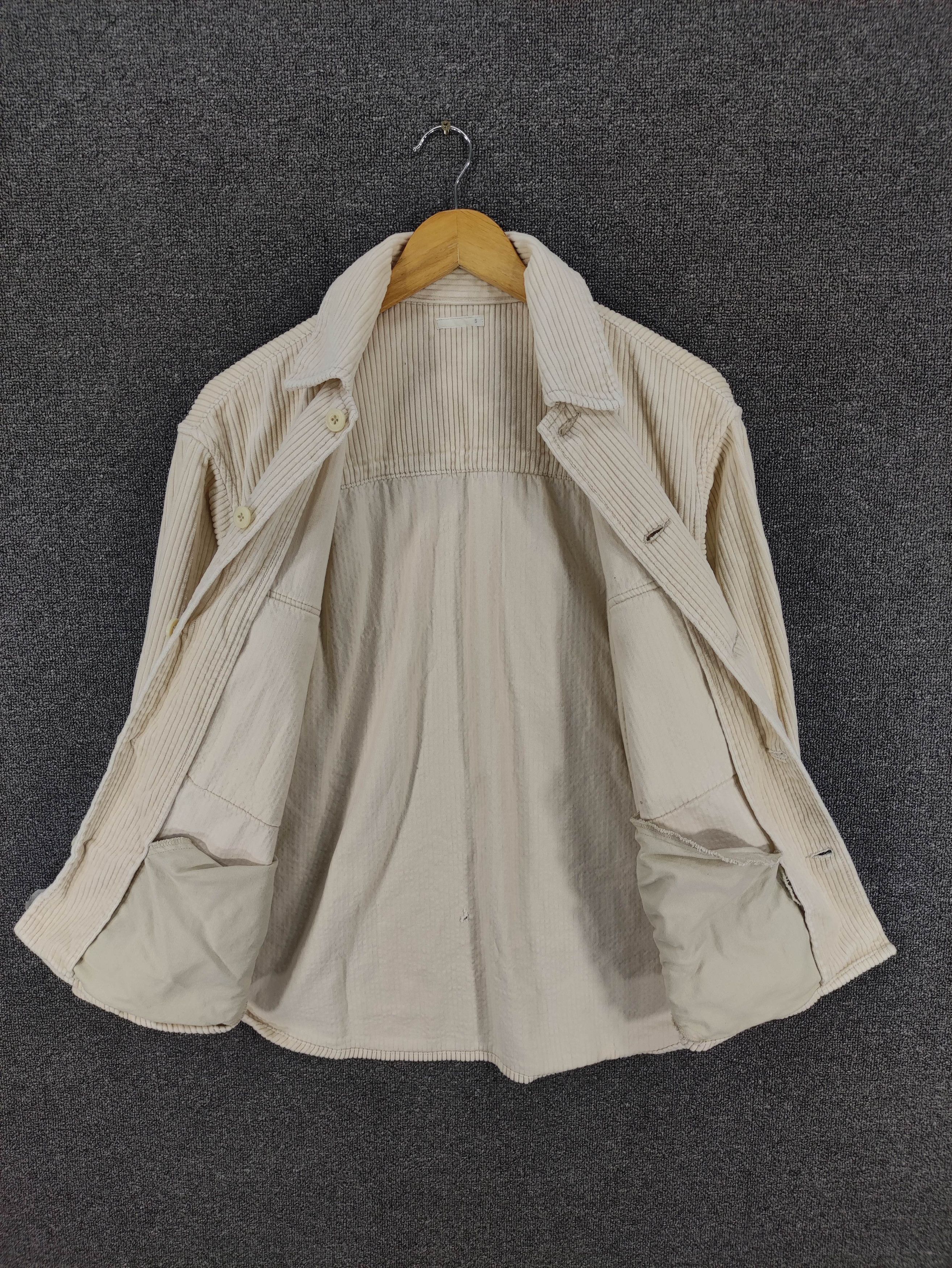 GU Vintage Gu Corduroy Jacket Shirt Button Up Size S / US 4 / IT 40 - 5 Thumbnail