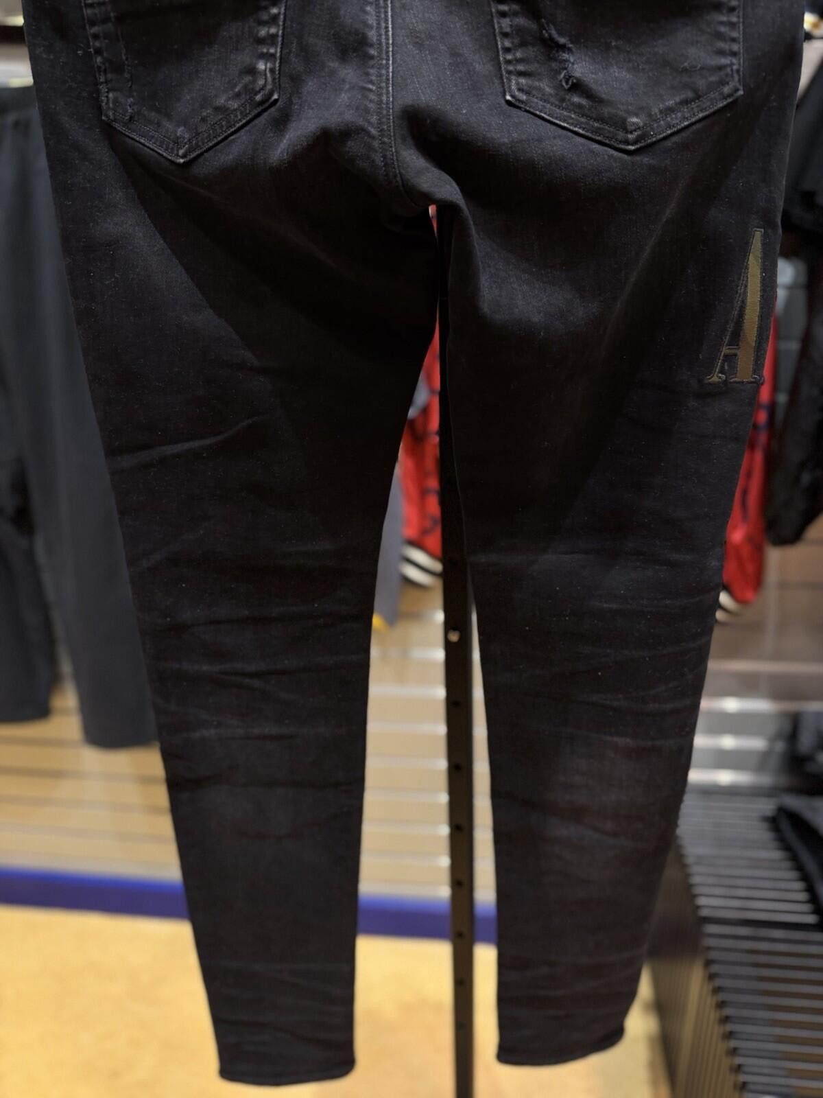 Amiri Size 36 - Amiri Black Green Jeans 100% Authentic Size US 36 / EU 52 - 9 Thumbnail