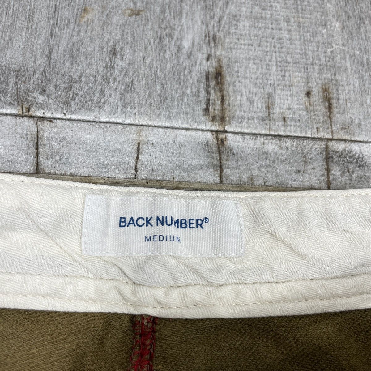 Japanese Brand × Vintage Vintage Back Number Bush Sweat pants Size US 30 / EU 46 - 10 Thumbnail