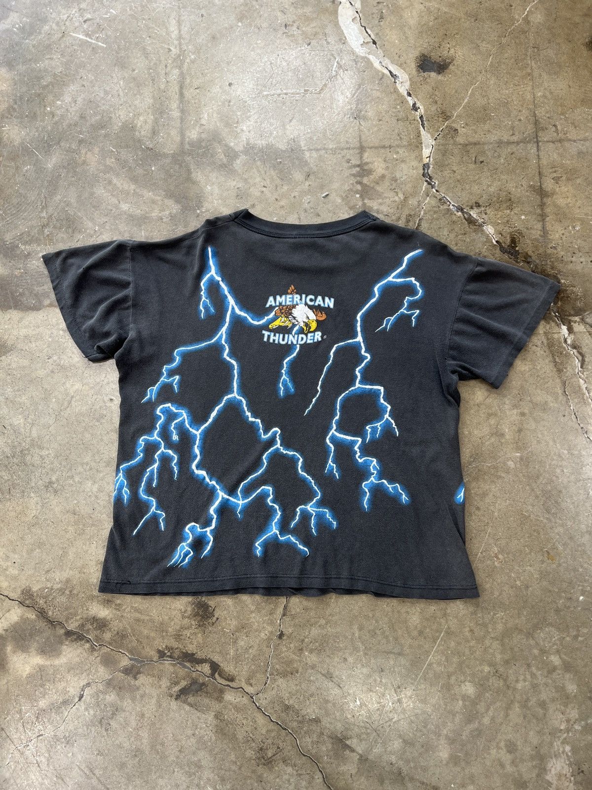 Vintage Vintage American Thunder Native American Eagle Tee Large Size US L / EU 52-54 / 3 - 5 Thumbnail