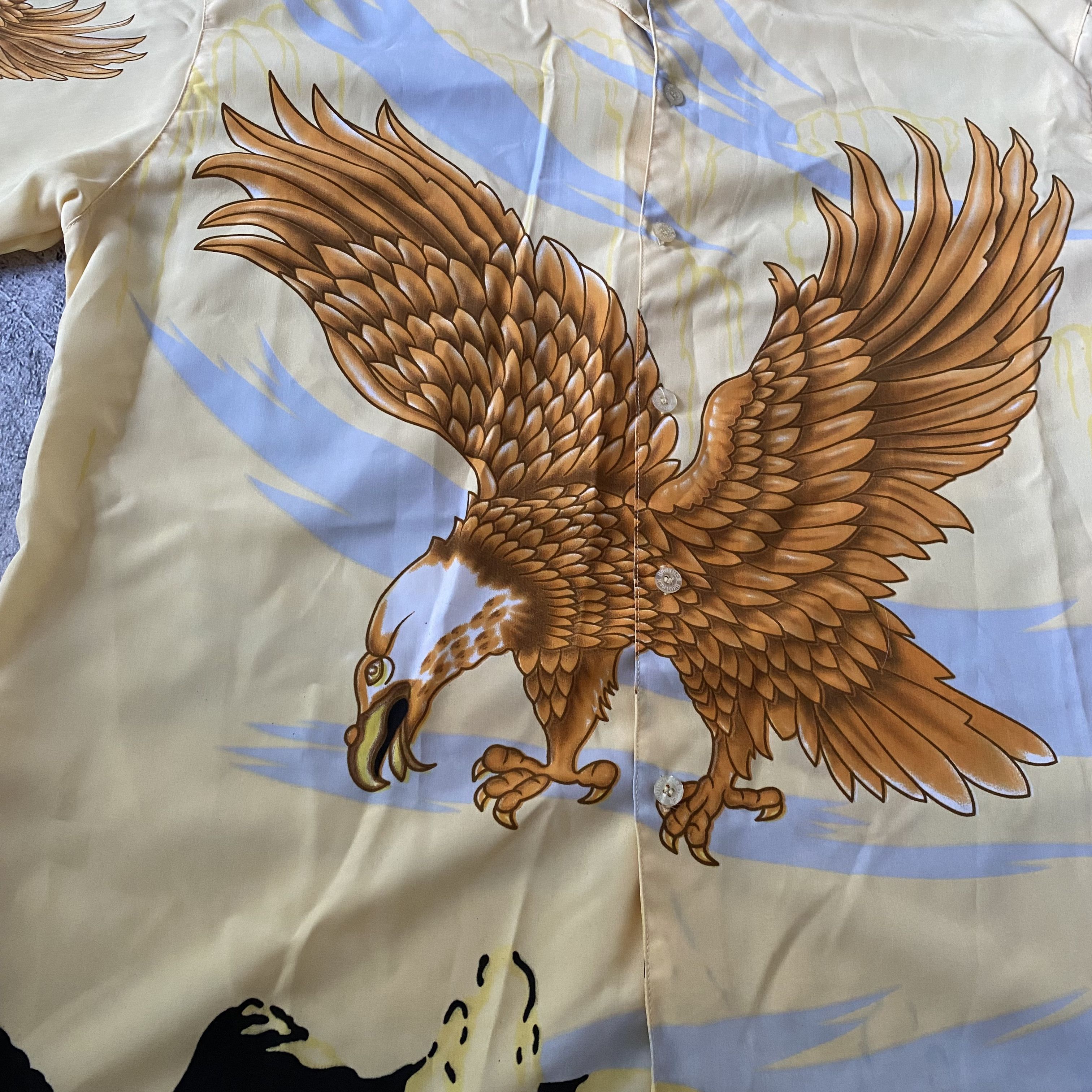 American Eagle Outfitters Vintage shirt Eagle style 3D Size US XL / EU 56 / 4 - 3 Thumbnail