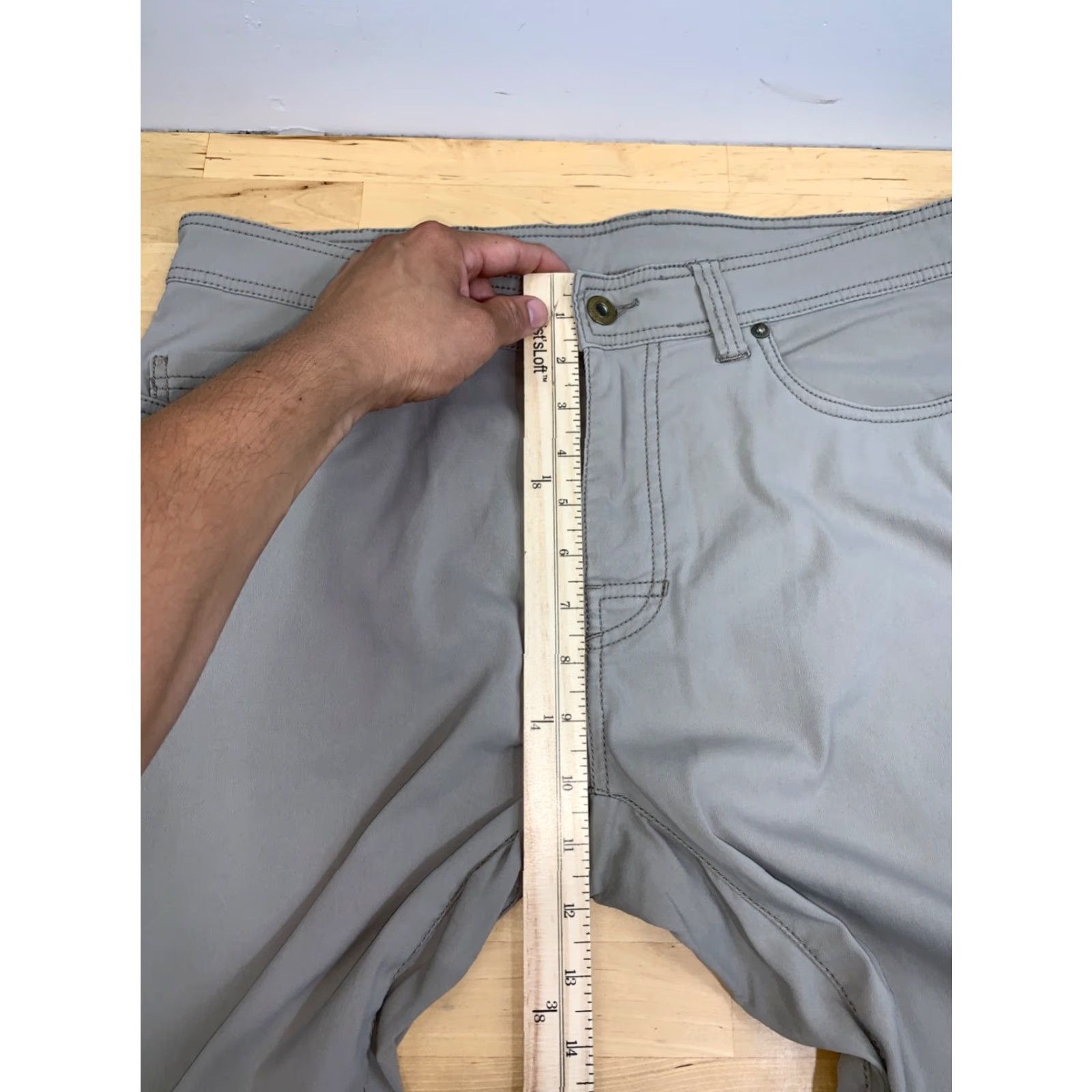 Prana prAna Pants Mens 34x30 Beige Casual Outdoor Hiking Camping 11895 Pants 34 in Beige Mens Straight Pocket 5-Pocket Nature Vintage No Size US 34 / EU 50 - 6 Thumbnail
