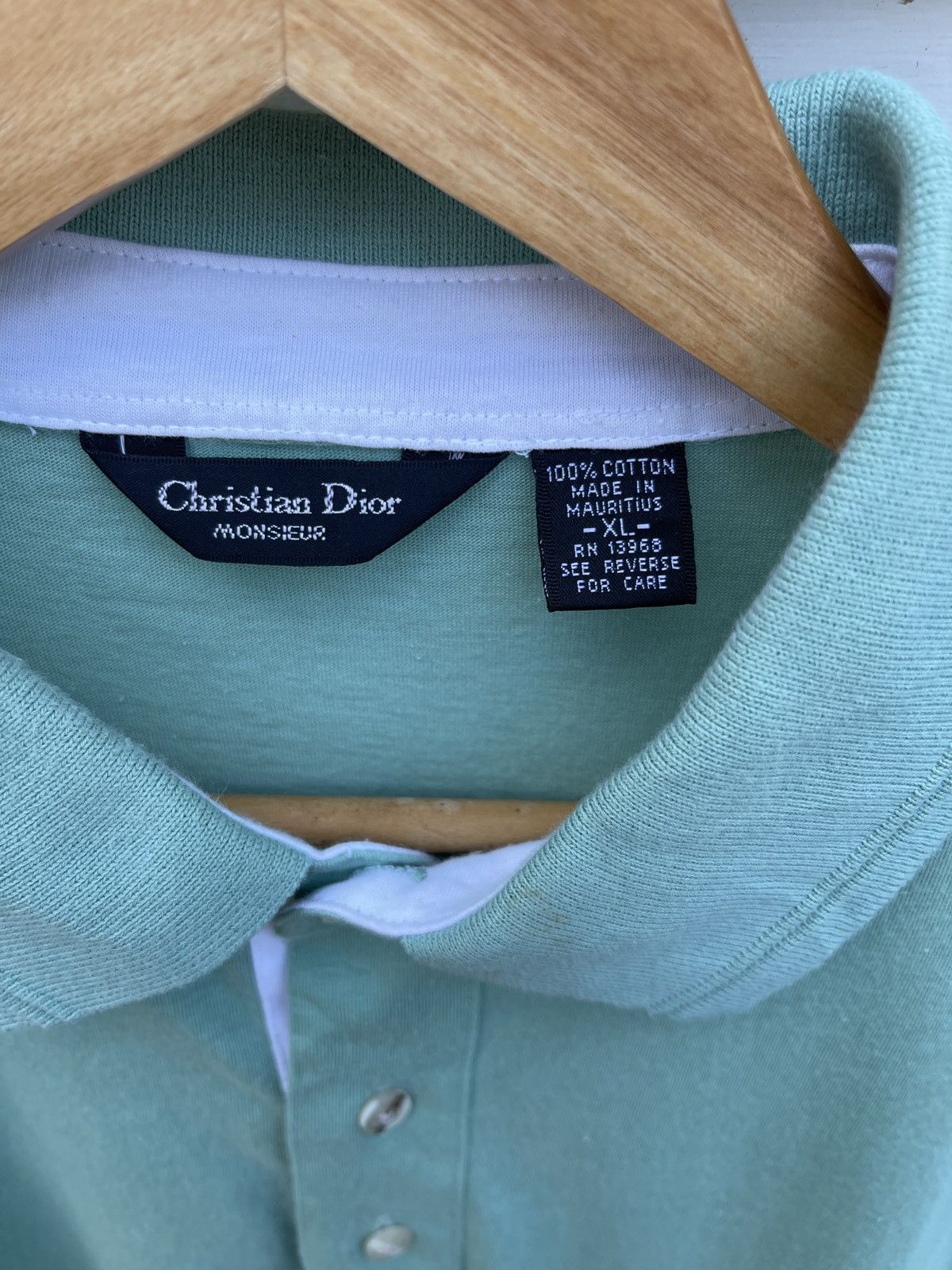 Christian Dior Monsieur Rare🔥Vintage CHRISTIAN DIOR Polo Shirt Size US XXL / EU 58 / 5 - 7 Thumbnail