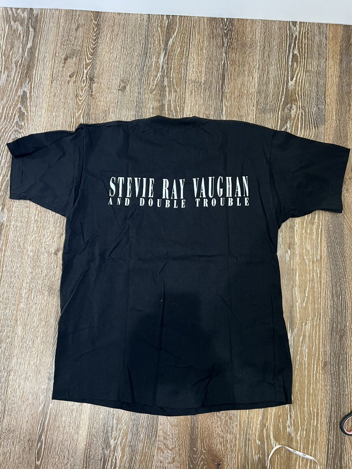 Band Tees Vintage 1995 stevie ray vaughan and double trouble tour tee Size US XL / EU 56 / 4 - 2 Thumbnail