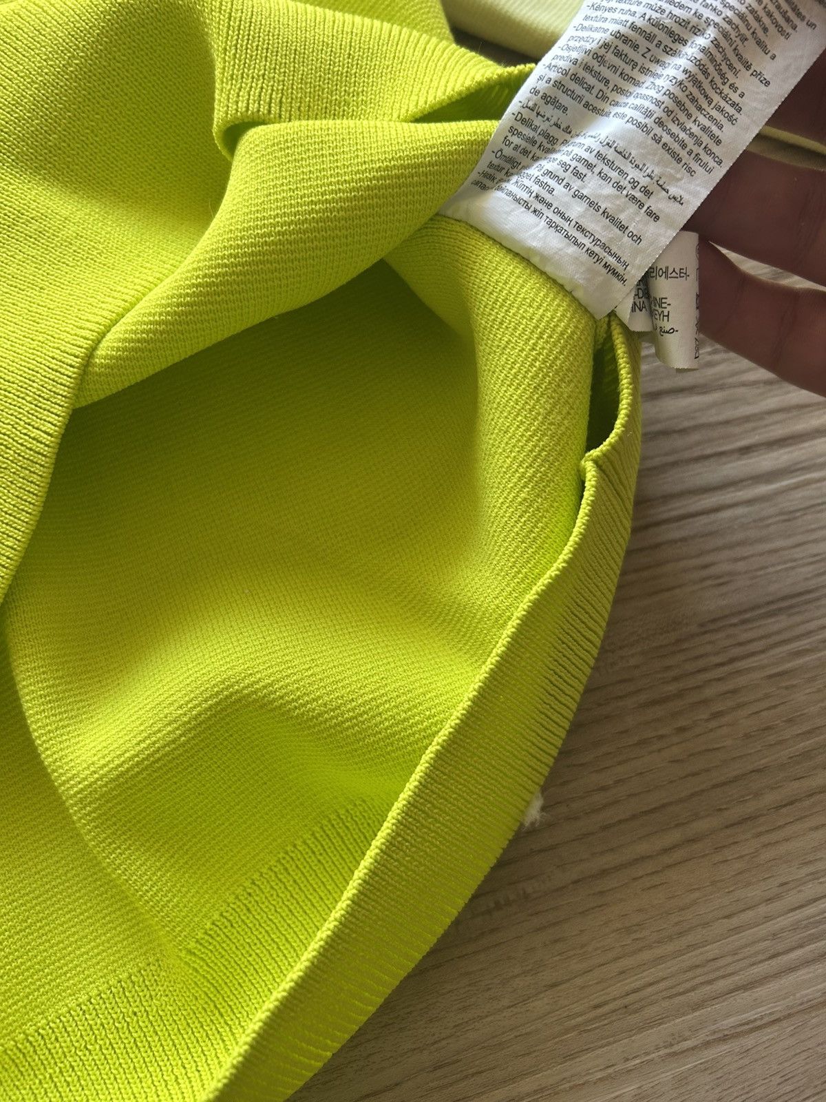 Rhude × Zara Rhude x Zara Knit Sweater Green Size US L / EU 52-54 / 3 - 6 Thumbnail