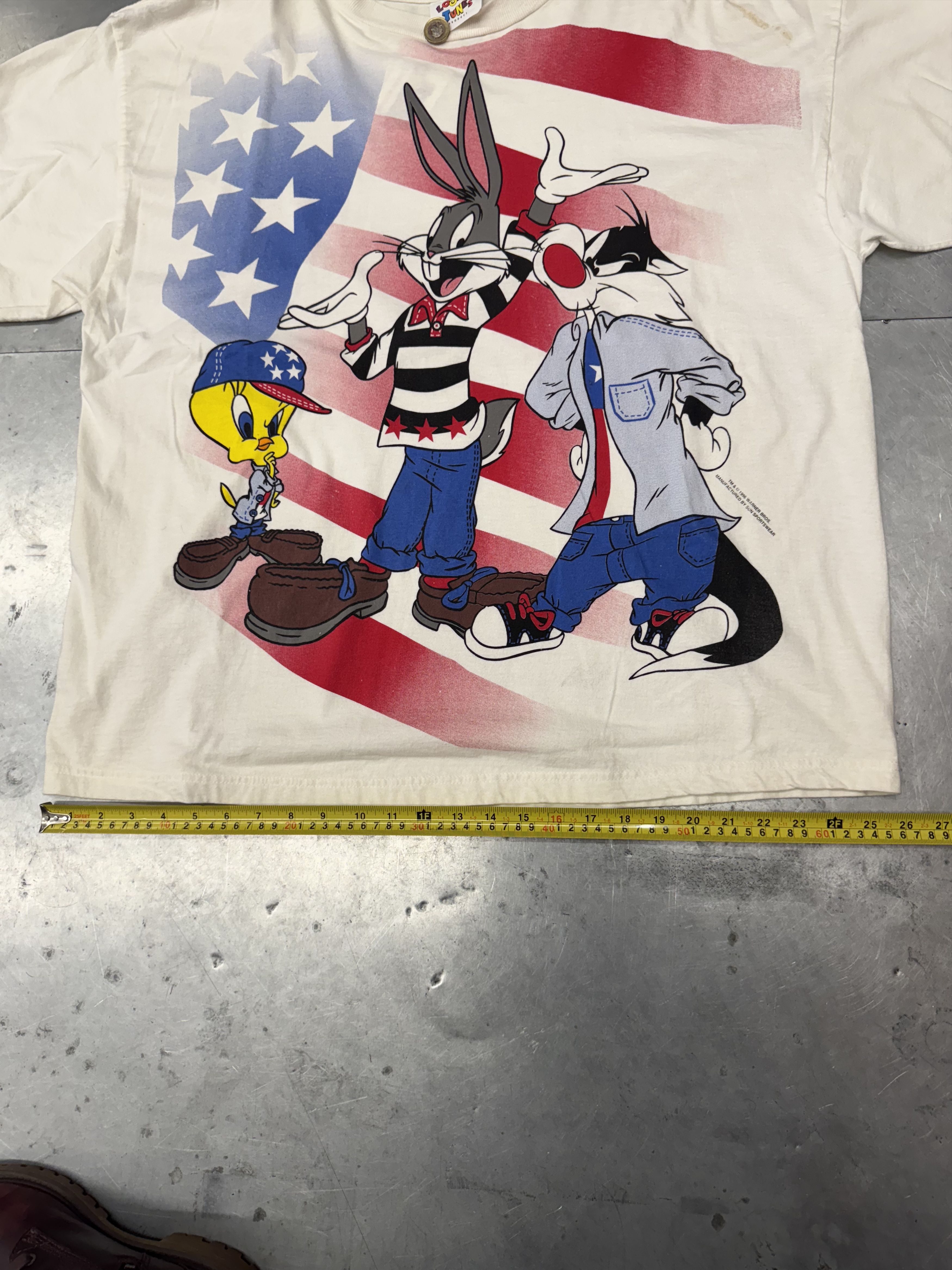 Other Vintage Looney Tunes Tee Size US L / EU 52-54 / 3 - 3 Thumbnail