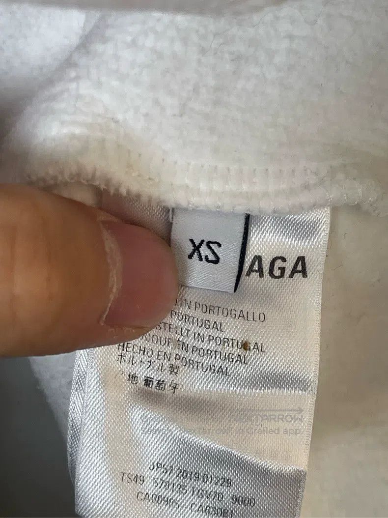 Balenciaga Balenciaga Crown white print hooded sweatshirt XS Size US XS / EU 42 / 0 - 5 Thumbnail