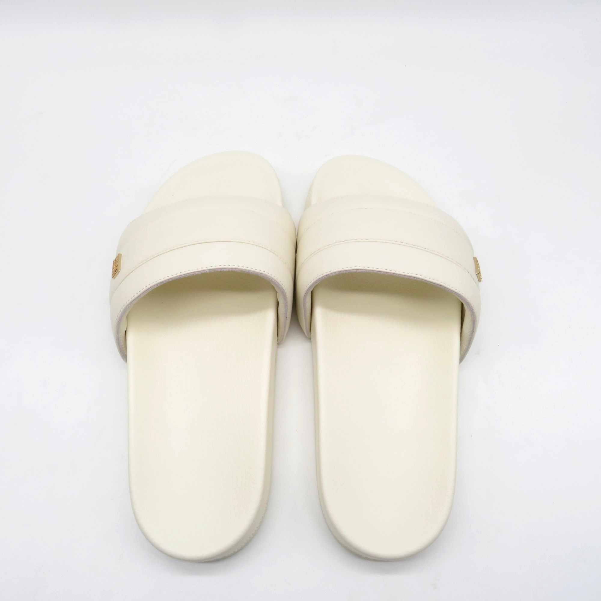 Other Australia Luxe Collective Vichy Cream Slides Sandals Womens Size US 7 / IT 37 - 8 Thumbnail