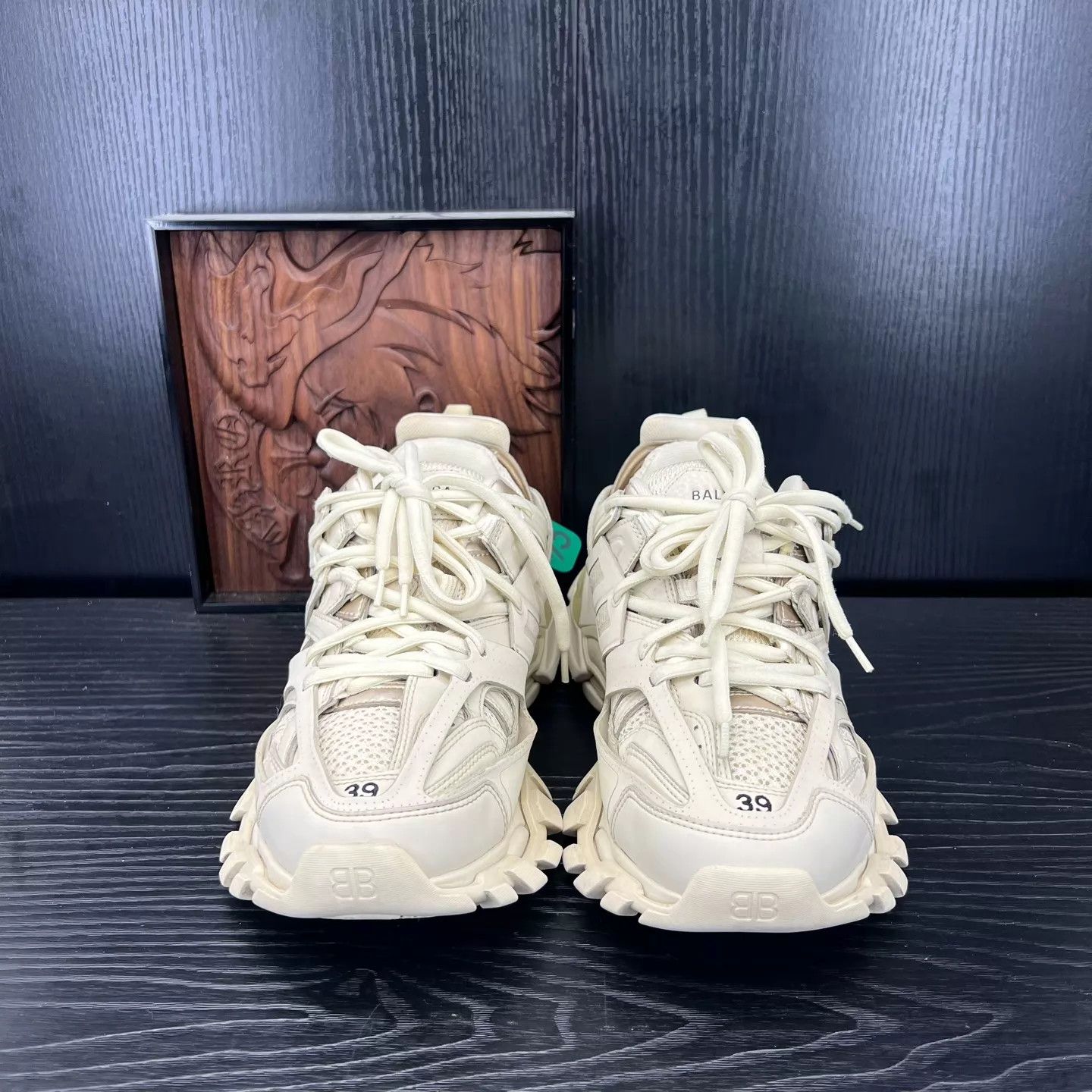 Balenciaga Balenciaga Track Beige Sneakers Size 39 Size US 8.5 / EU 41-42 - 4 Thumbnail