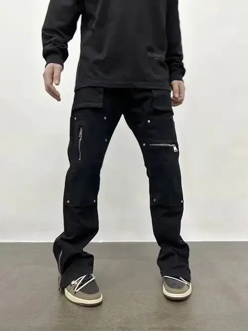 Jean utility tactical cargo carpenter pants Size US 32 / EU 48 - 4 Thumbnail