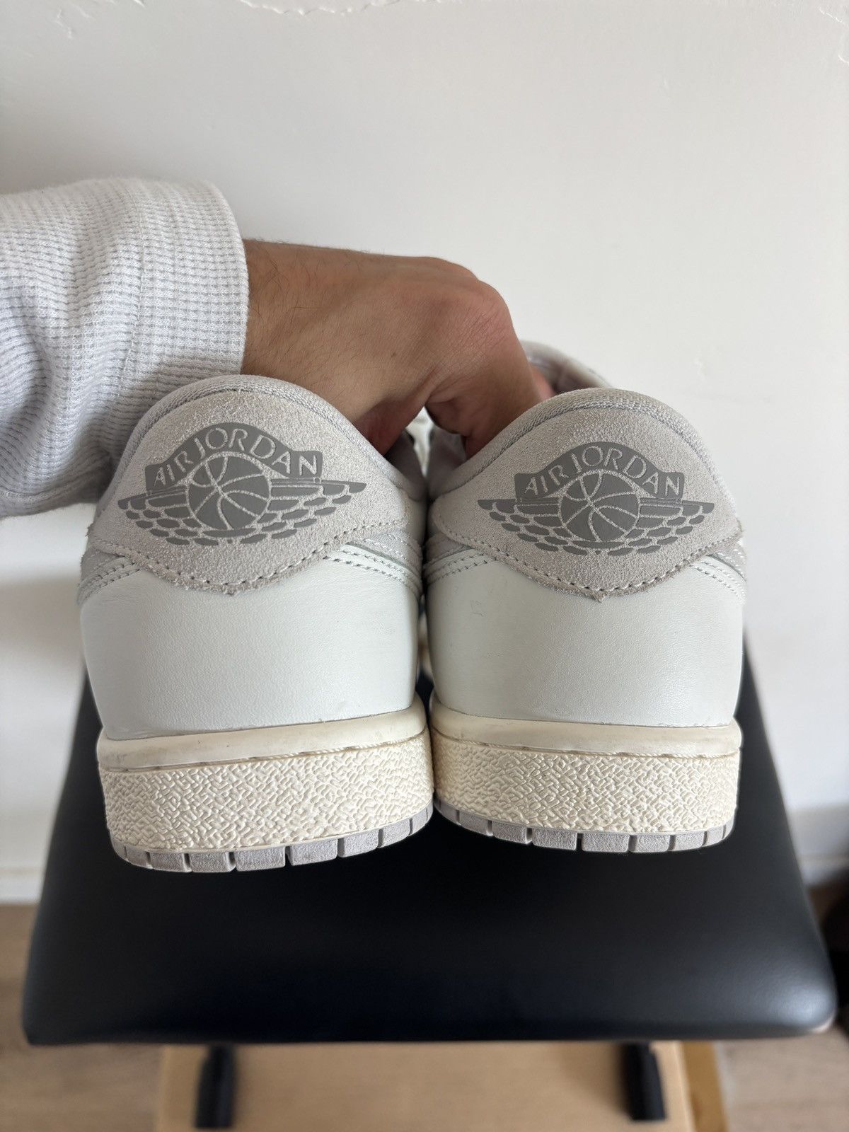 Jordan Brand Nike Air Jordan 1 Low 85 Neutral Grey Size US 9 / EU 42 - 6 Thumbnail