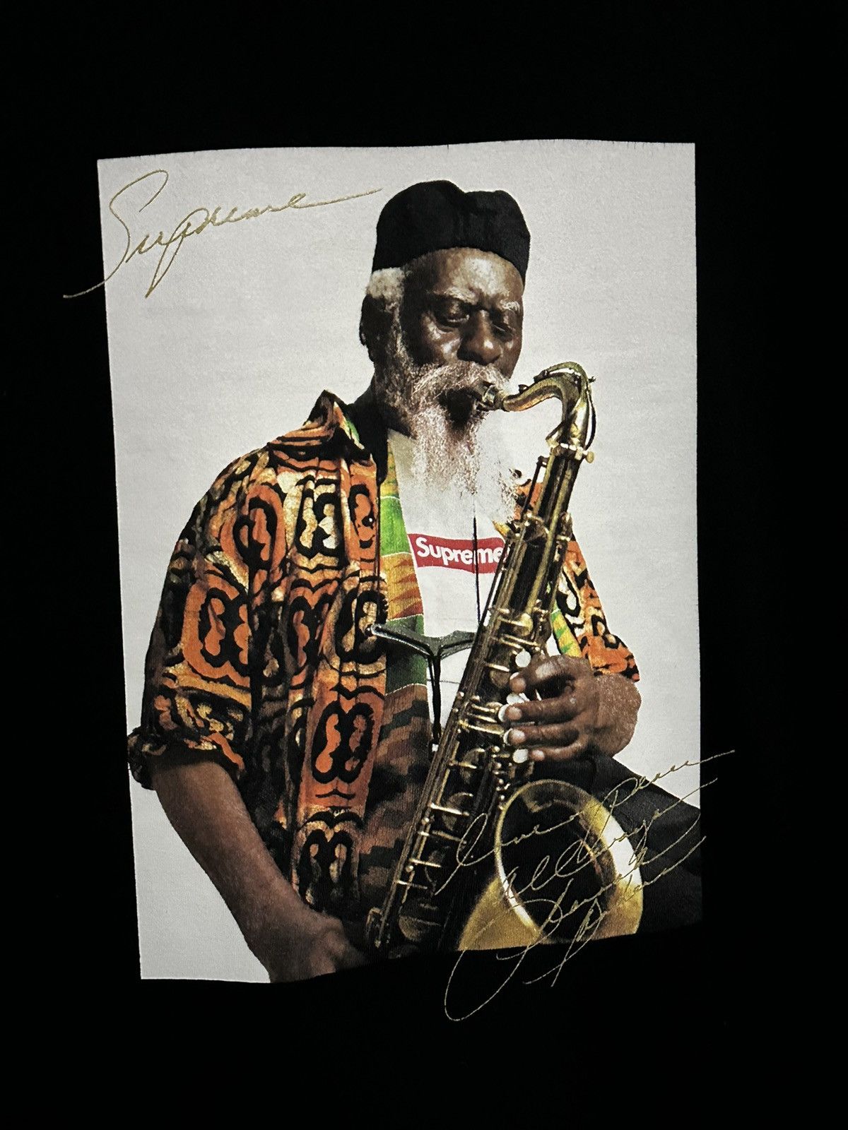 Supreme Supreme Pharoah Sanders Tee Size US M / EU 48-50 / 2 - 2 Thumbnail