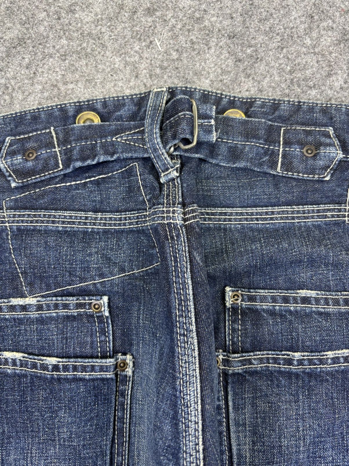 Avirex 💥Baggy💥AVIREX Military Multi Round Pocket Denim F711 Size US 32 / EU 48 - 15 Thumbnail