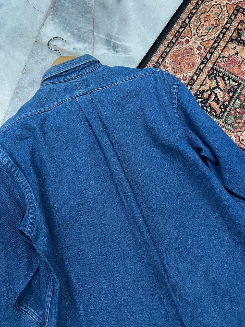 Polo Ralph Lauren Vintage 90’s Polo Ralph Lauren Denim Shirt Size US L / EU 52-54 / 3 - 9 Thumbnail