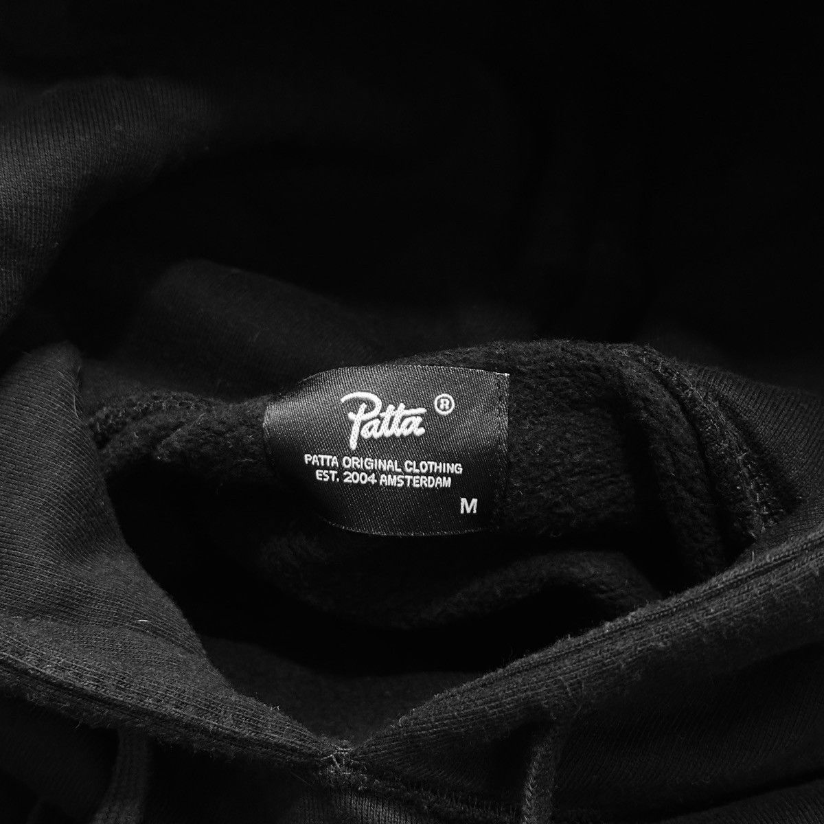 Patta Patta heavy logo black hoodie Size US M / EU 48-50 / 2 - 6 Thumbnail
