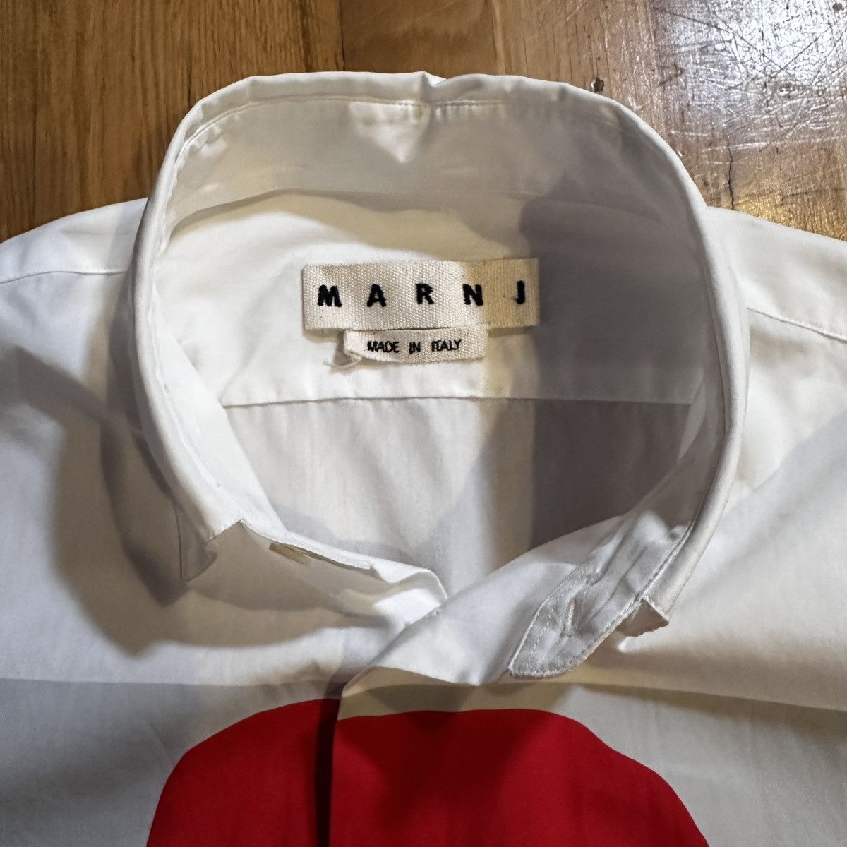 Marni AW16 MARNI EKTA HEAD PRINT SHIRT Size US S / EU 44-46 / 1 - 4 Thumbnail