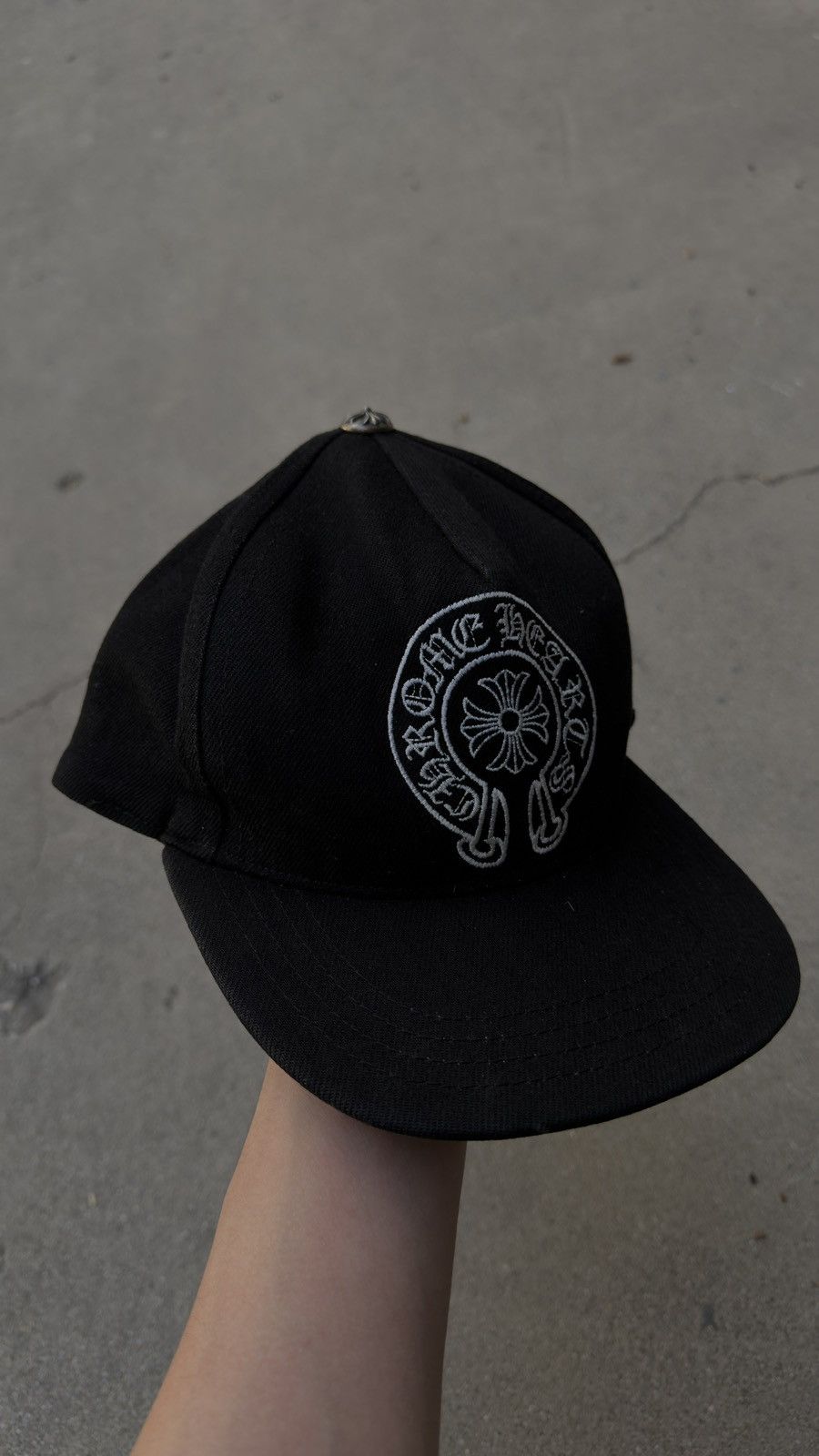Chrome Hearts RARE!!! Chrome Hearts Denim Baseball Cap Size ONE SIZE - 1 Thumbnail
