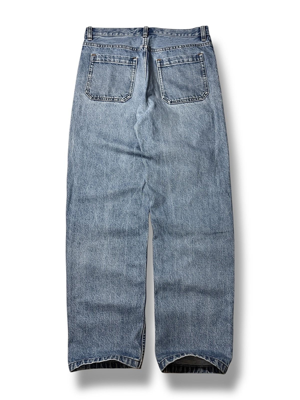 A.P.C. APC Jeans Martin Washed Indigo Straight Leg Denim Size US 29 - 6 Thumbnail