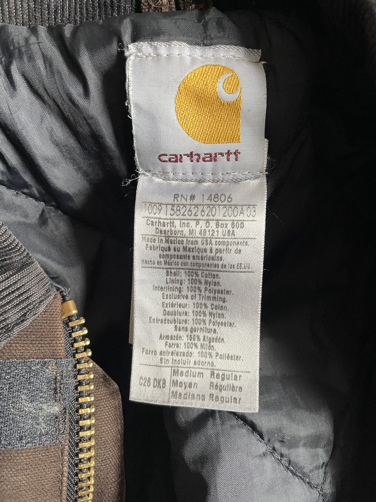 Carhartt Men’s Carhartt Arctic Jacket C26 DKB Size US M / EU 48-50 / 2 - 5 Thumbnail