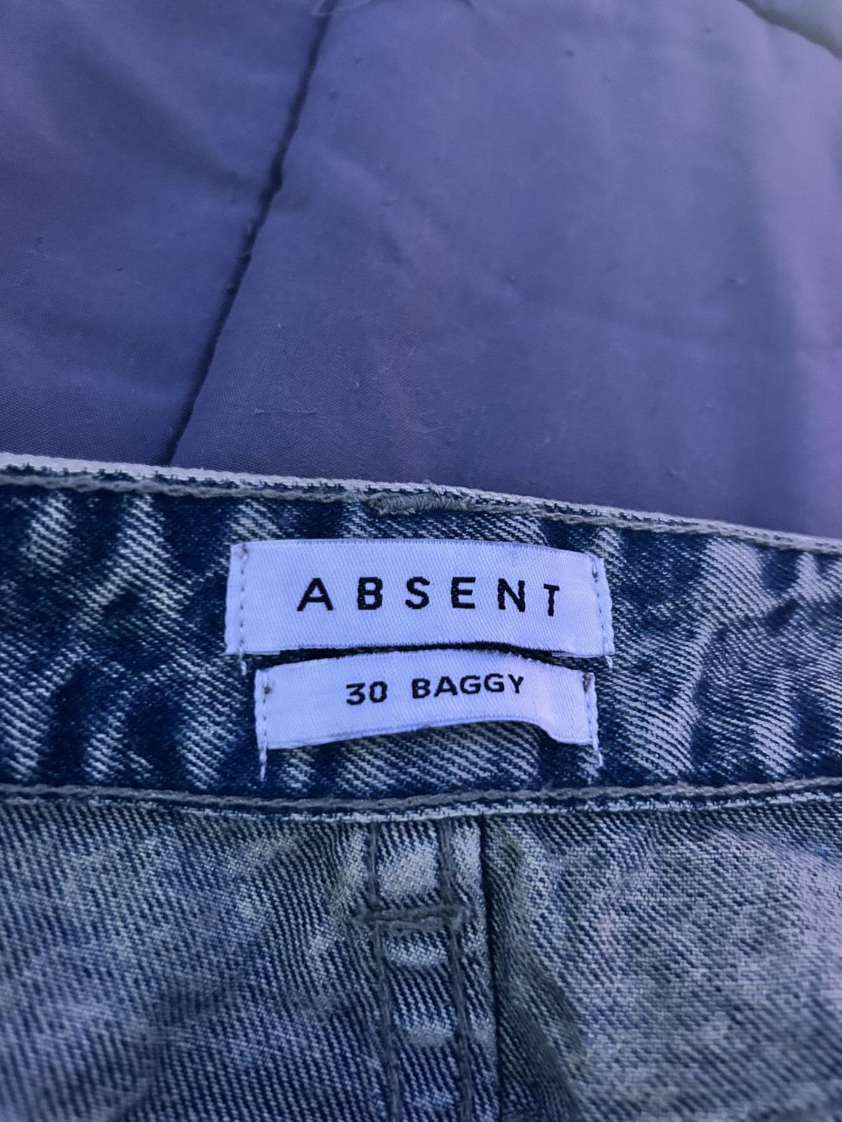 Absent Green washed denim Size US 30 / EU 46 - 4 Thumbnail