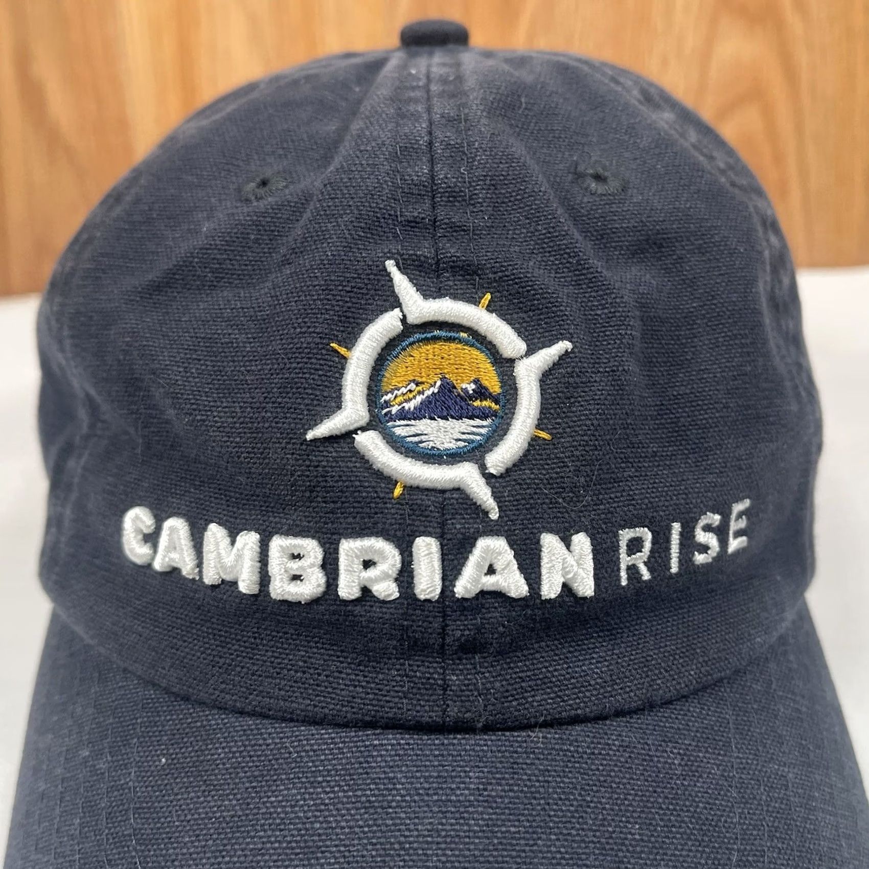 Vintage Quake City Caps Hat Adjustable Blue CamBrian Rise Live BTV Embroidered Adult Cap Size ONE SIZE - 2 Thumbnail