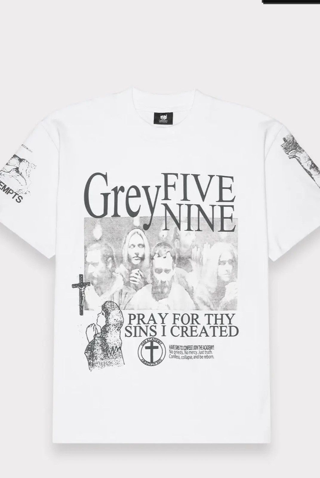 G59 Records G59 confessional t-shirt Size US XXL / EU 58 / 5 - 1 Thumbnail