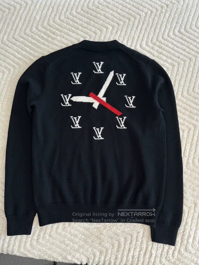 Louis Vuitton Louis Vuitton Clock Hands Black Sweater Size US S / EU 44-46 / 1 - 2 Thumbnail