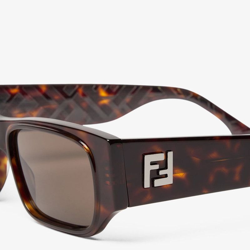 Fendi o1s1wg110426 Size:OS/Squared Ff in Brown Size ONE SIZE - 3 Thumbnail