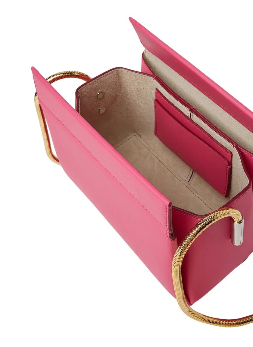 Marni MARNI Toggle Small Pink Leather Shoulder Bag New Size ONE SIZE - 5 Thumbnail