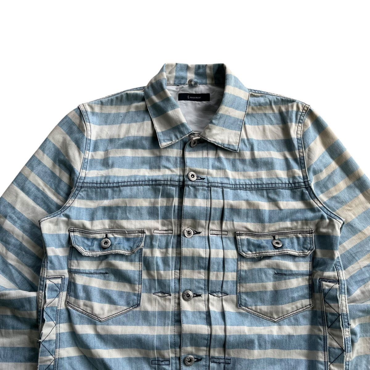 RAGEBLUE Type II Denim Jacket Stripe Rageblue Size US M / EU 48-50 / 2 - 2 Thumbnail