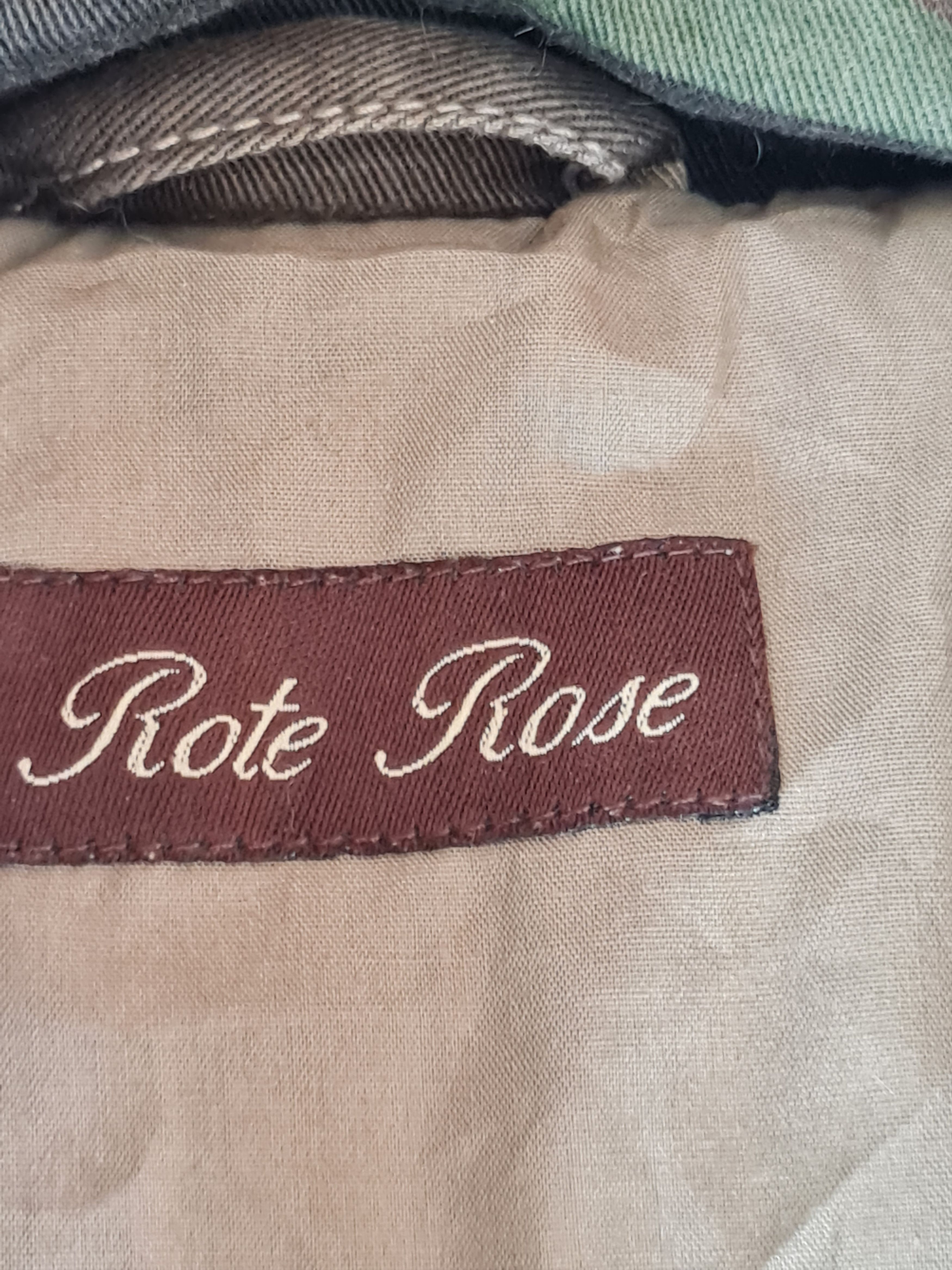 Vintage Vtg Rote Rose Vest fur Military Size US S / EU 44-46 / 1 - 6 Thumbnail