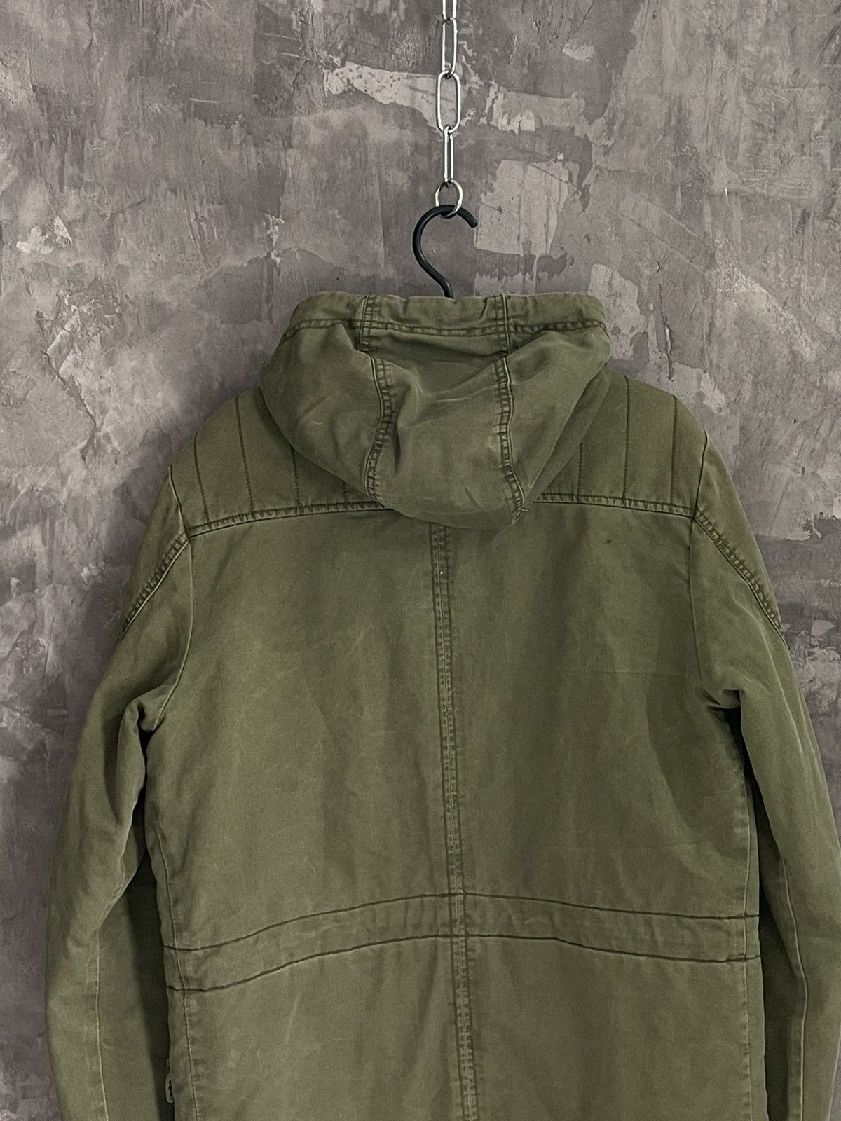 20471120 × Diesel × Japanese Brand Diesel Japanese Brand Distressed Y2K Long Heavy Jacket Size US L / EU 52-54 / 3 - 10 Thumbnail