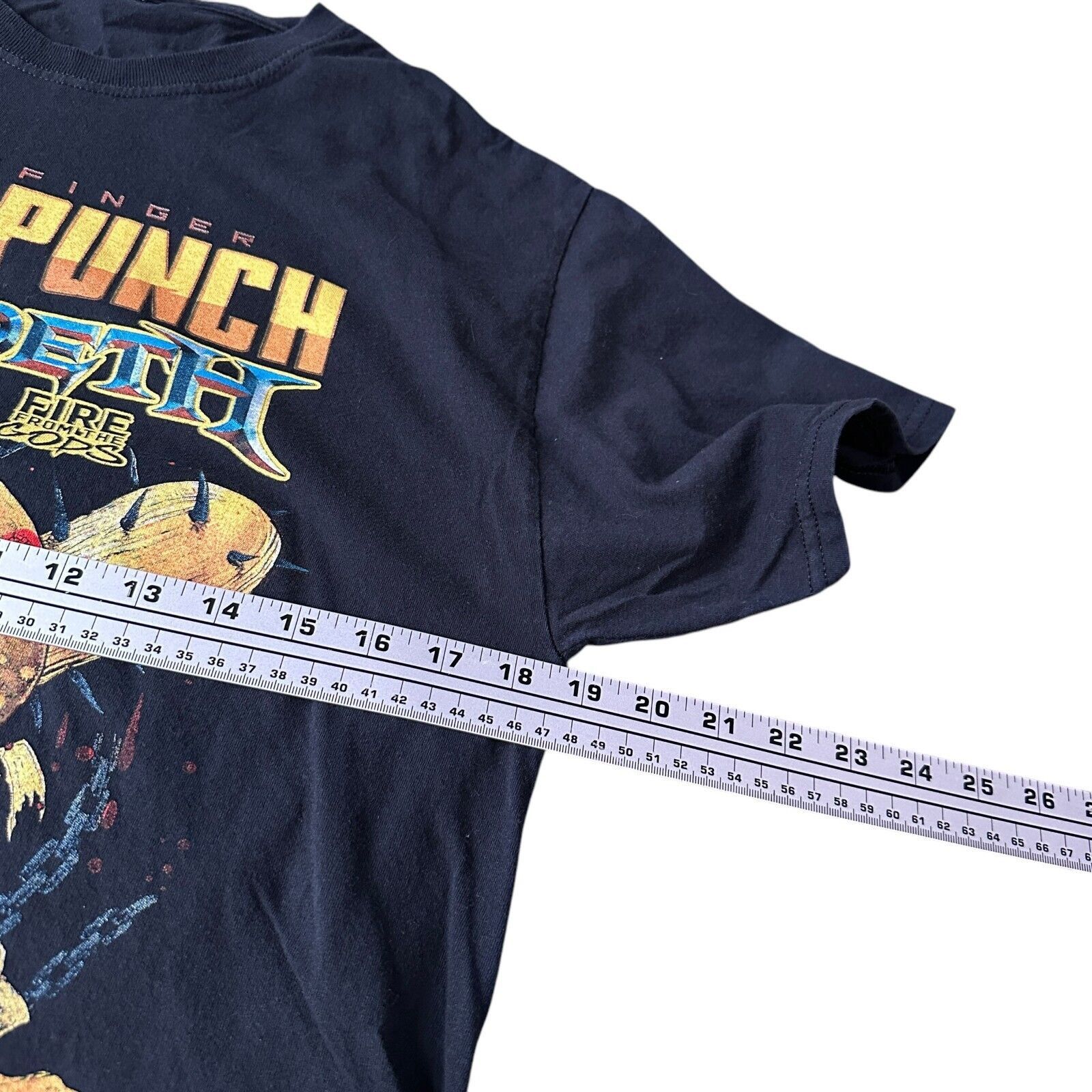 Fruit Of The Loom Megadeth 2022 Tour T-Shirt Men’s Medium Black Five Tee Size US M / EU 48-50 / 2 - 6 Thumbnail